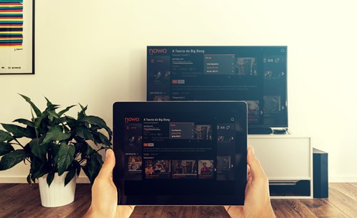 swipe to tv na app nowo tv