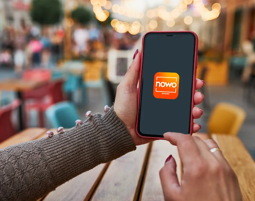 com a app nowo tv tens televisão onde e quando quiseres