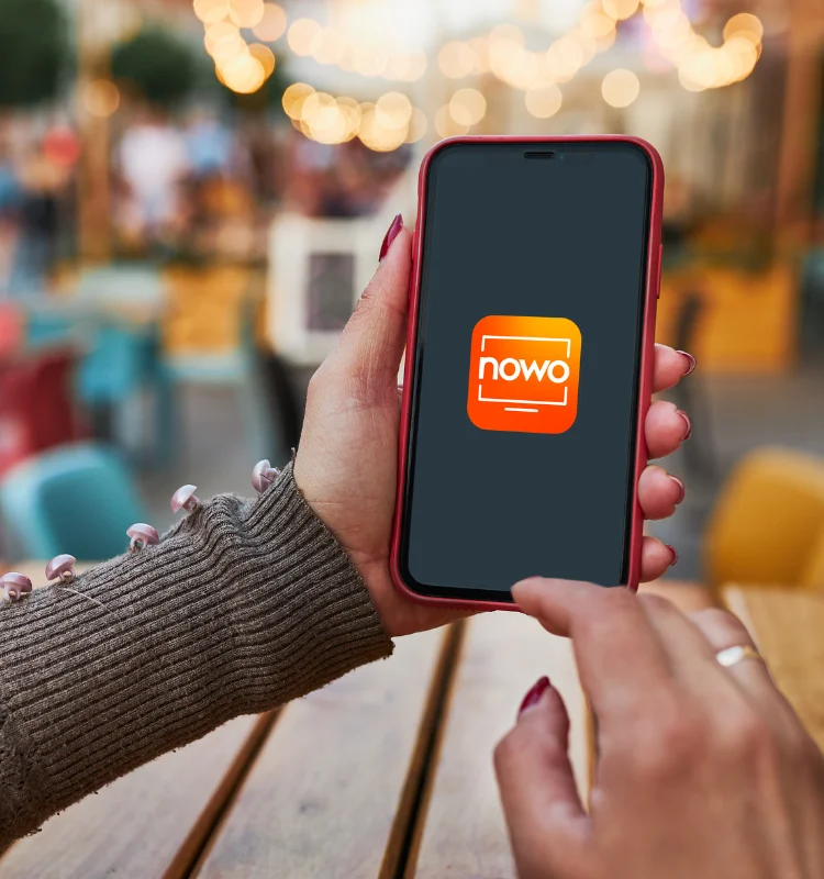 com a app nowo tv tens televisão onde e quando quiseres