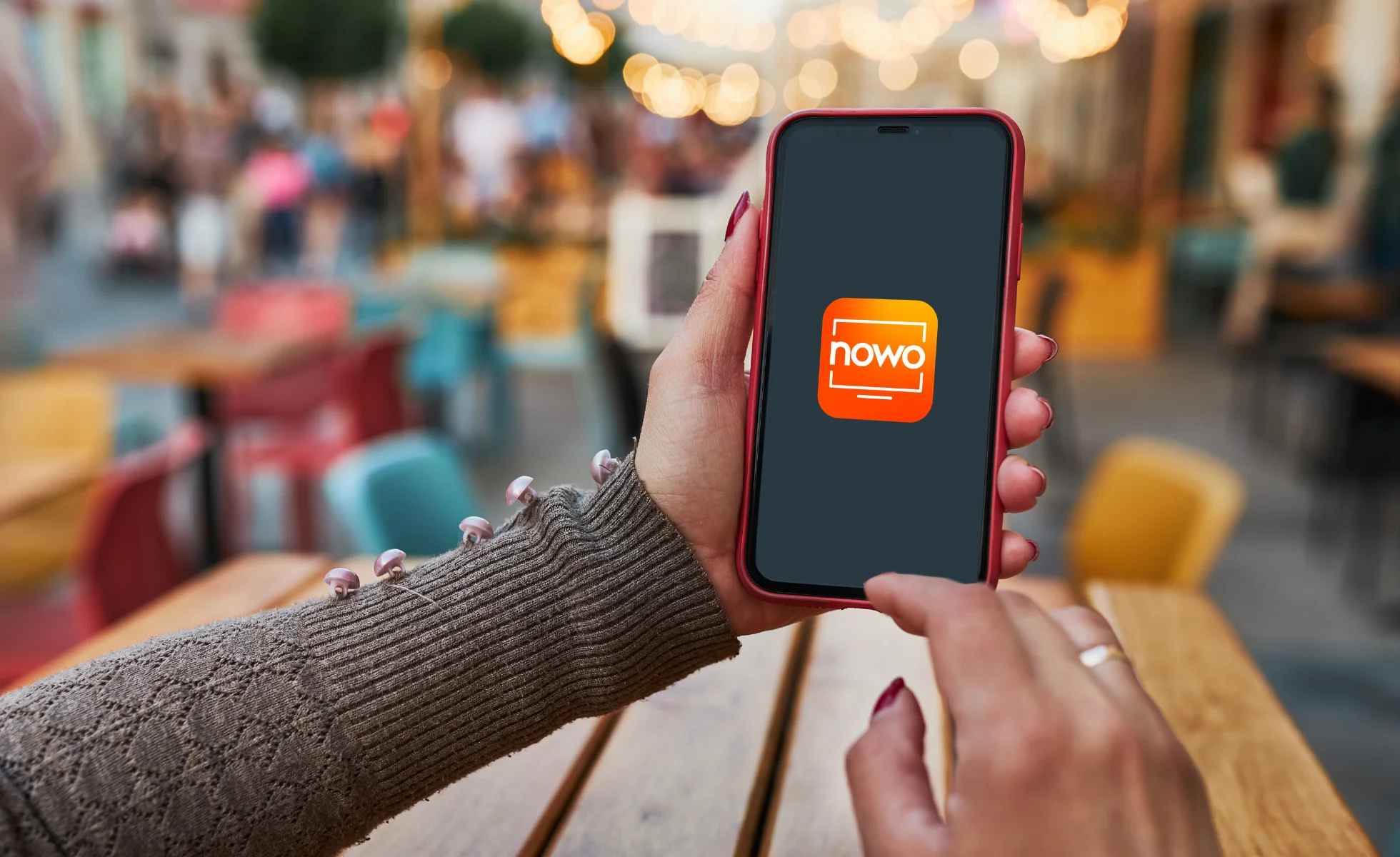 com a app nowo tv tens televisão onde e quando quiseres